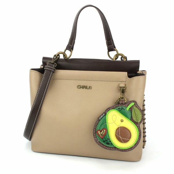 Totes & Satchels |  Charming Satchel – Avocado Totes & Satchels Black