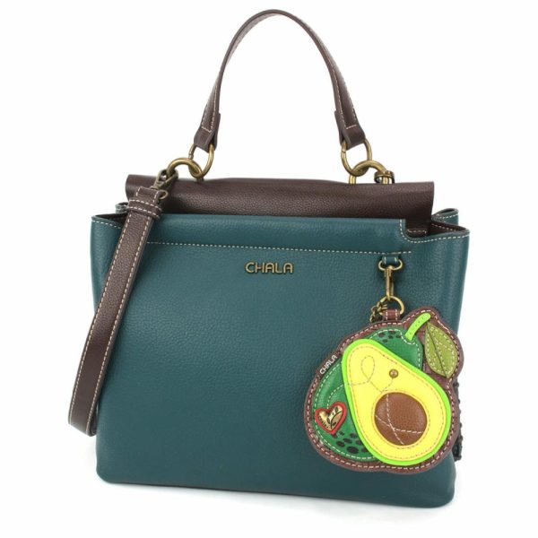 Totes & Satchels |  Charming Satchel – Avocado Totes & Satchels Black