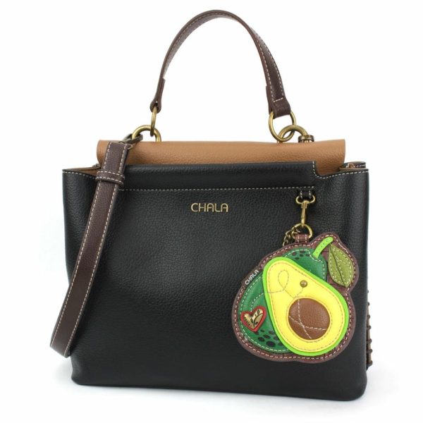 Totes & Satchels |  Charming Satchel – Avocado Totes & Satchels Black