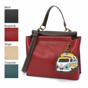 Totes & Satchels |  Charming Satchel – Bus Totes & Satchels Black