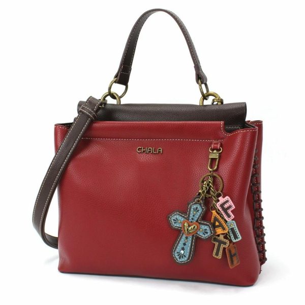 Totes & Satchels |  Charming Satchel – Charming Charms Cross+Faith Totes & Satchels Black