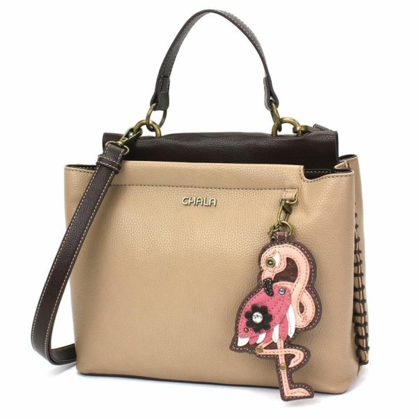 Totes & Satchels |  Charming Satchel – Flamingo Totes & Satchels Black