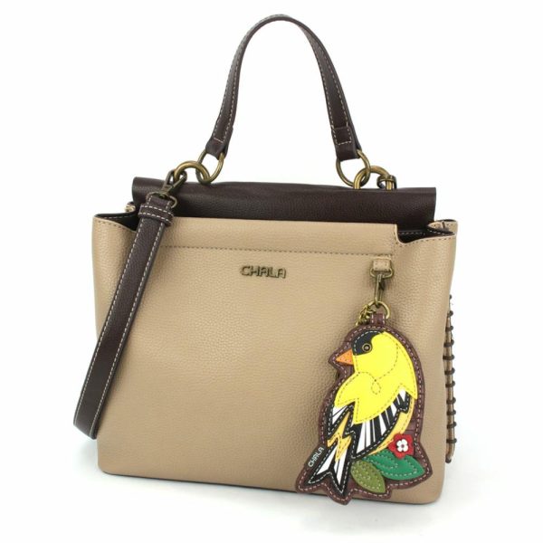 Totes & Satchels |  Charming Satchel – Goldfinch Totes & Satchels Black