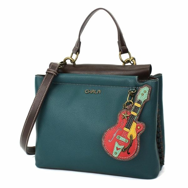 Totes & Satchels |  Charming Satchel – Guitar Totes & Satchels Black