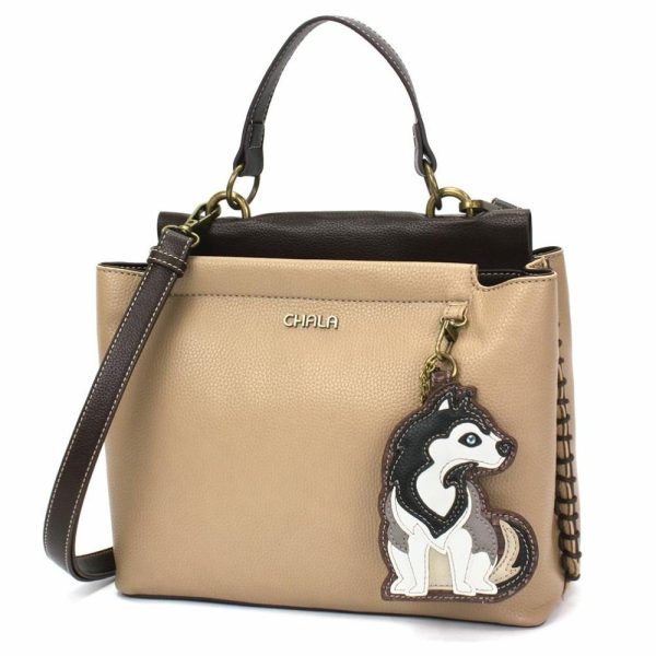 Totes & Satchels |  Charming Satchel – Husky Totes & Satchels Black