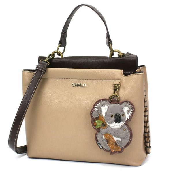 Totes & Satchels |  Charming Satchel – Koala Totes & Satchels Black