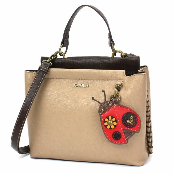 Totes & Satchels |  Charming Satchel – Ladybug Totes & Satchels Black