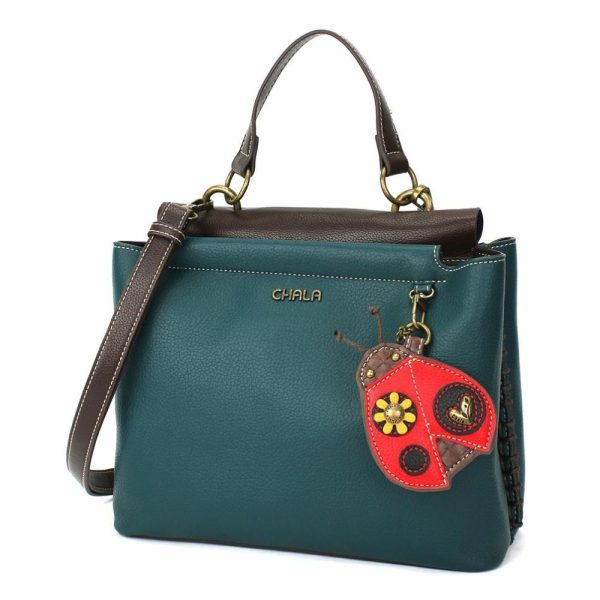 Totes & Satchels |  Charming Satchel – Ladybug Totes & Satchels Black