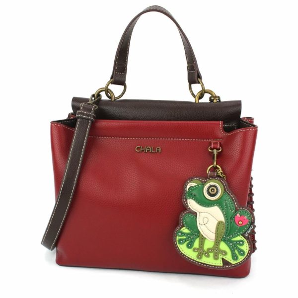 Totes & Satchels |  Charming Satchel – Lily Frog Totes & Satchels Black