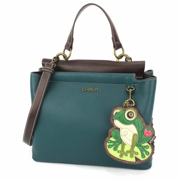 Totes & Satchels |  Charming Satchel – Lily Frog Totes & Satchels Black