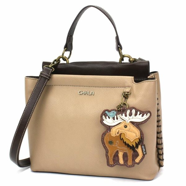 Totes & Satchels |  Charming Satchel – Moose Totes & Satchels Black