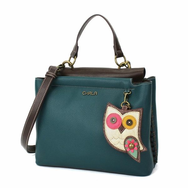 Totes & Satchels |  Charming Satchel – Owl Gen Ii Totes & Satchels Black