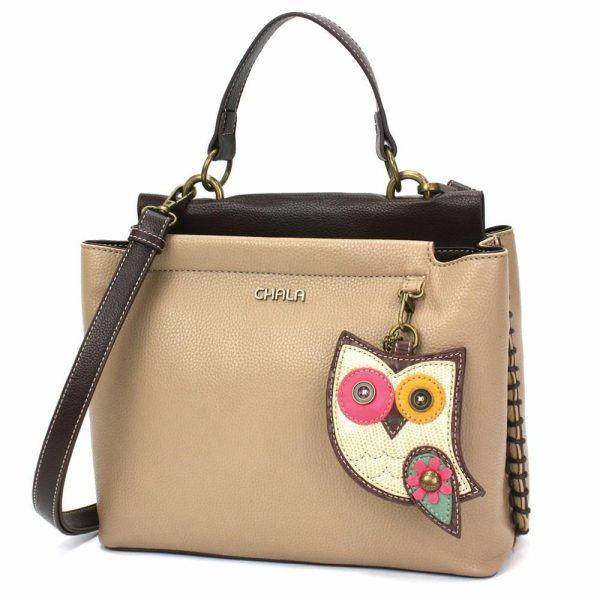 Totes & Satchels |  Charming Satchel – Owl Gen Ii Totes & Satchels Black