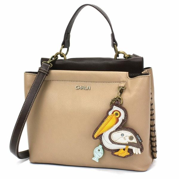 Totes & Satchels |  Charming Satchel – Pelican Totes & Satchels Black