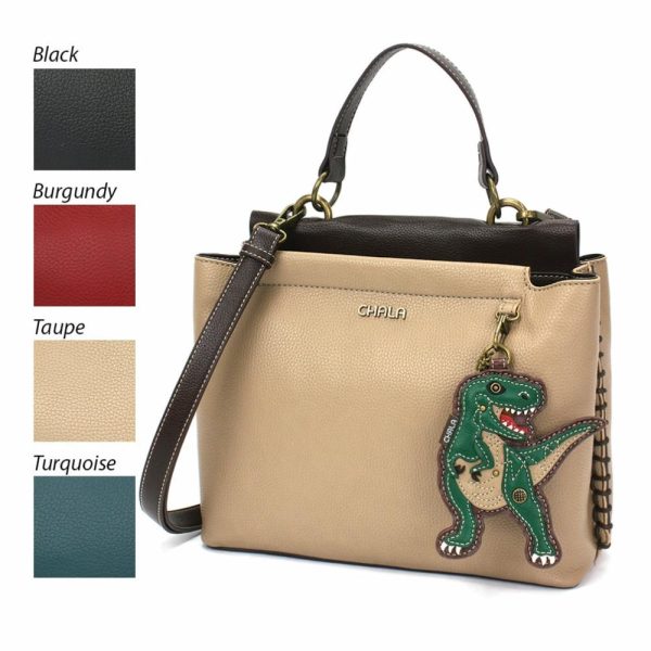 Totes & Satchels |  Charming Satchel – Trex Totes & Satchels Black