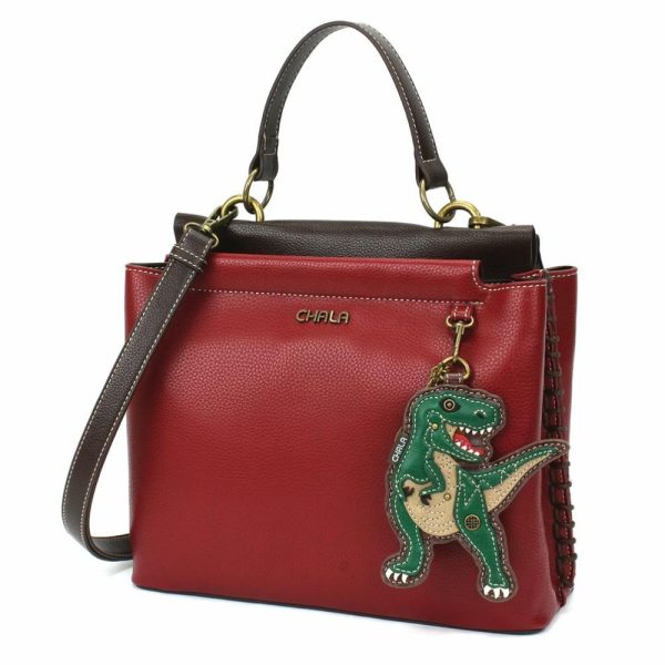 Totes & Satchels |  Charming Satchel – Trex Totes & Satchels Black