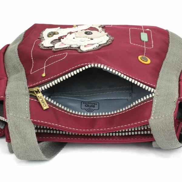 Totes & Satchels |  Cv – Venture Mini Carryall – Westie Totes & Satchels Burgundy Approx