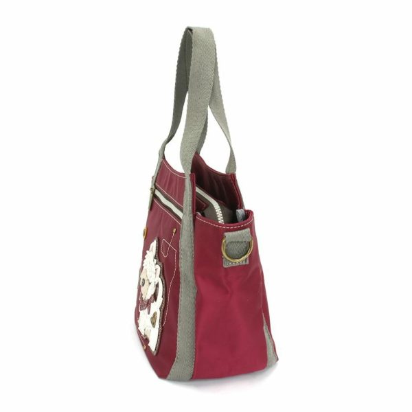 Totes & Satchels |  Cv – Venture Mini Carryall – Westie Totes & Satchels Burgundy Approx