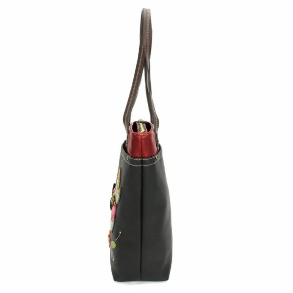 Totes & Satchels |  Deluxe Everyday Tote – Hummingbird Totes & Satchels Black Approx