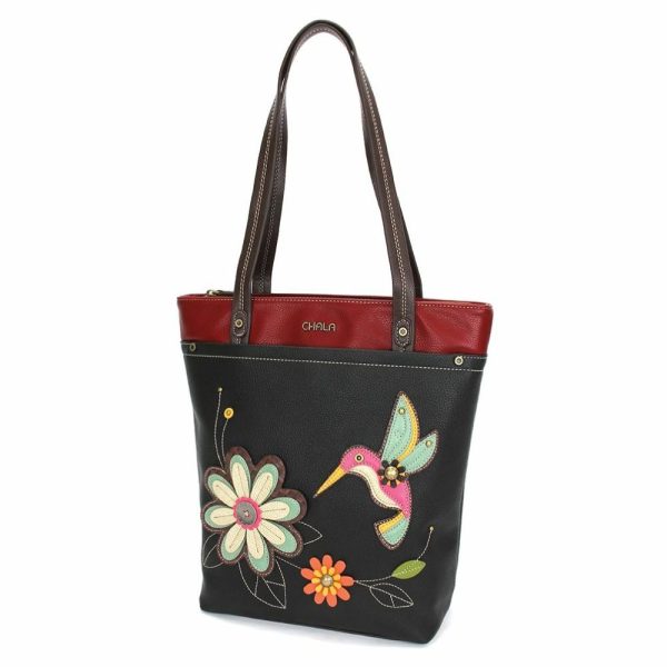 Totes & Satchels |  Deluxe Everyday Tote – Hummingbird Totes & Satchels Black Approx