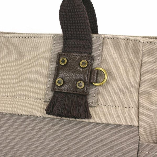 Totes & Satchels |  Multi Pocket Tote – Anchor Totes & Satchels Dark Gray