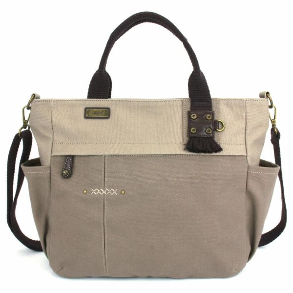 Totes & Satchels |  Multi Pocket Tote – Anchor Totes & Satchels Dark Gray