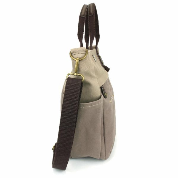 Totes & Satchels |  Multi Pocket Tote – Border Collie Totes & Satchels Dark Gray