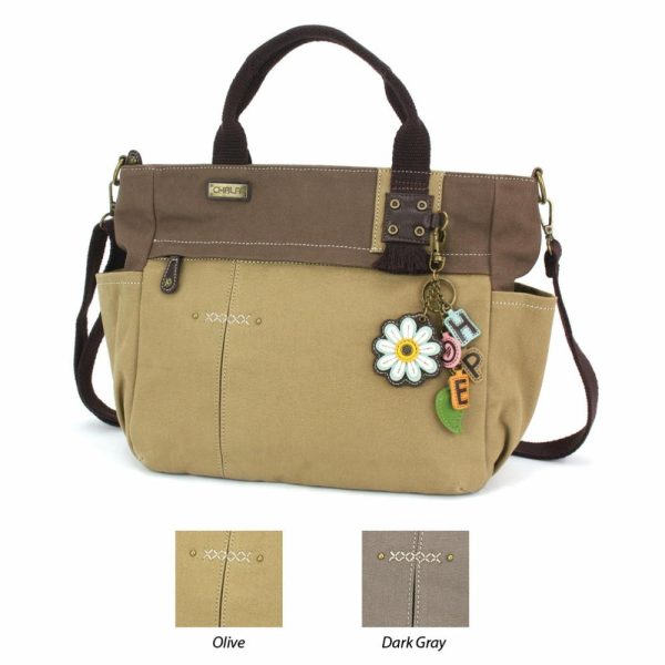 Totes & Satchels |  Multi Pocket Tote – Charming Charms Daisy+Hope Totes & Satchels Dark Gray