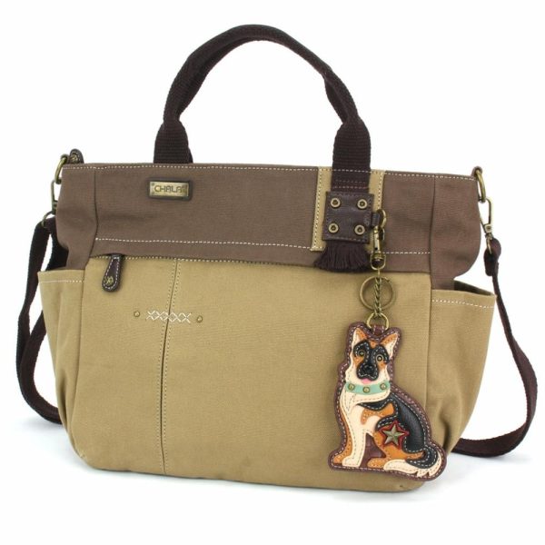 Totes & Satchels |  Multi Pocket Tote – German Shepherd Gen Ii Totes & Satchels Dark Gray