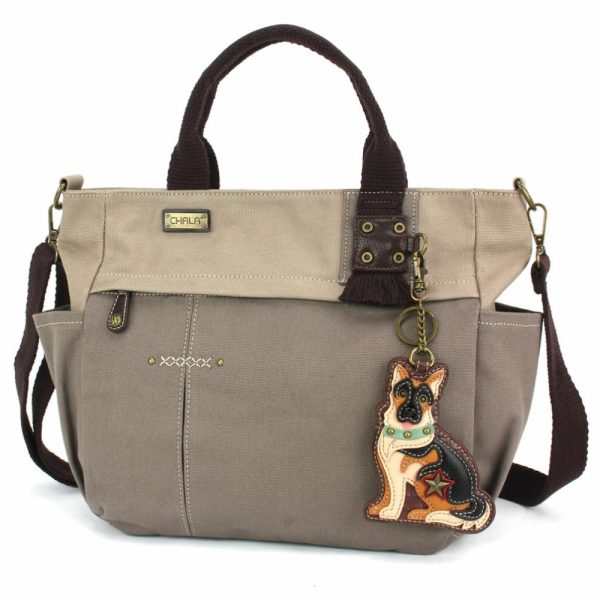 Totes & Satchels |  Multi Pocket Tote – German Shepherd Gen Ii Totes & Satchels Dark Gray