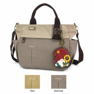 Totes & Satchels |  Multi Pocket Tote – Gnome Totes & Satchels Dark Gray