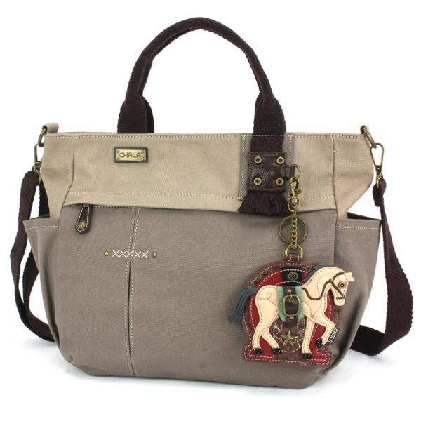 Totes & Satchels |  Multi Pocket Tote – Horse Gen Ii Totes & Satchels Dark Gray