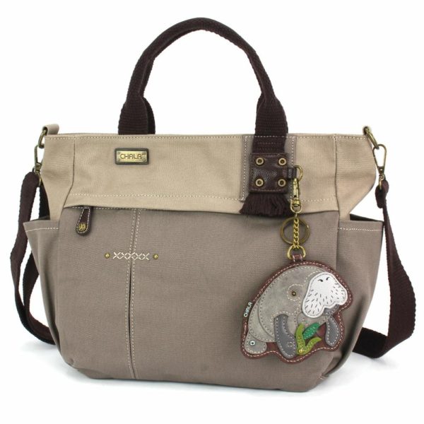 Totes & Satchels |  Multi Pocket Tote – Manatee A Totes & Satchels Dark Gray