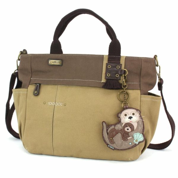 Totes & Satchels |  Multi Pocket Tote – Otters Totes & Satchels Dark Gray