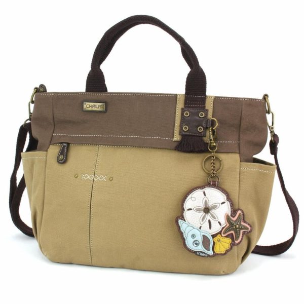 Totes & Satchels |  Multi Pocket Tote – Sand Dollar Totes & Satchels Dark Gray