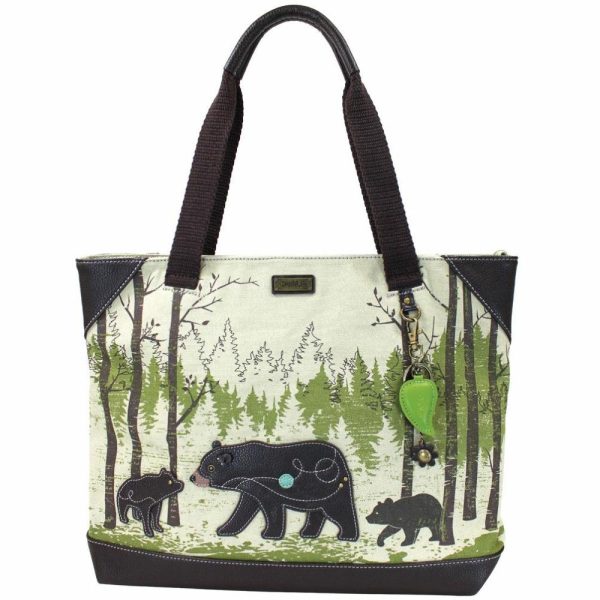 Totes & Satchels |  Safari Canvas Tote – Bear Totes & Satchels Sand Approx