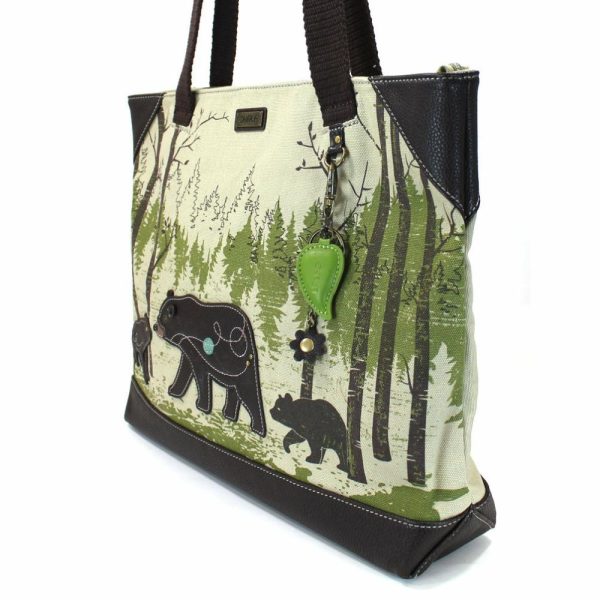 Totes & Satchels |  Safari Canvas Tote – Bear Totes & Satchels Sand Approx