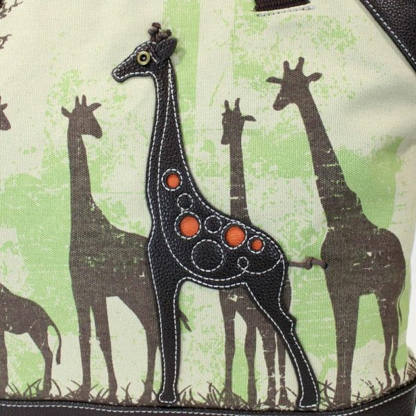 Totes & Satchels |  Safari Canvas Tote – Giraffe Totes & Satchels Sand Approx