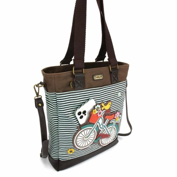 Totes & Satchels |  Work Tote – Bicycle Totes & Satchels Blue Stripe