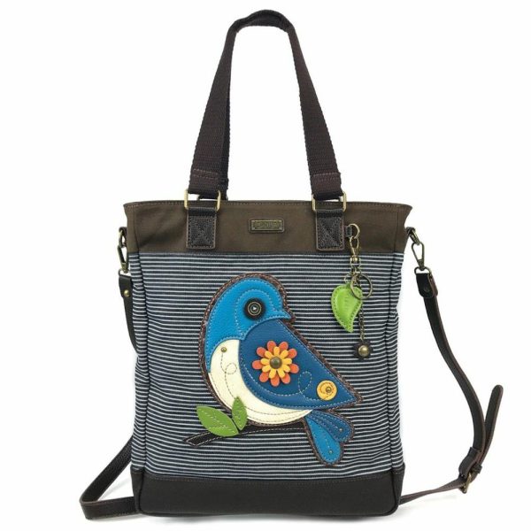 Totes & Satchels |  Work Tote – Blue Bird Totes & Satchels Denim Stripe