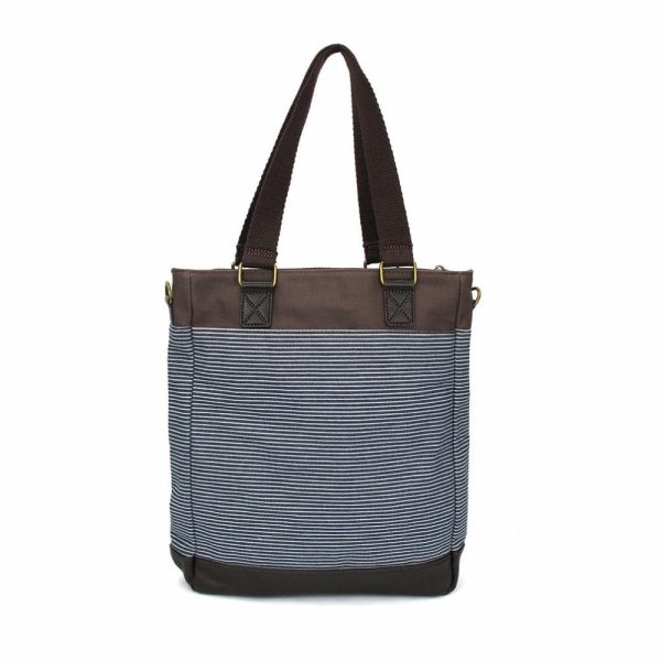 Totes & Satchels |  Work Tote – Blue Bird Totes & Satchels Denim Stripe