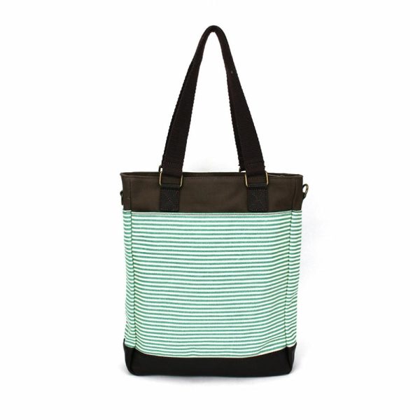 Totes & Satchels |  Work Tote – Sea Turtle Totes & Satchels Teal Stripe