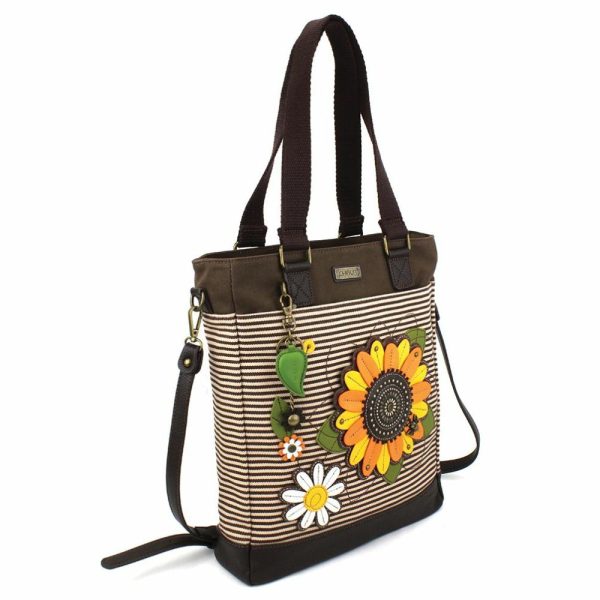 Totes & Satchels |  Work Tote – Sunflower Totes & Satchels Brown Stripe