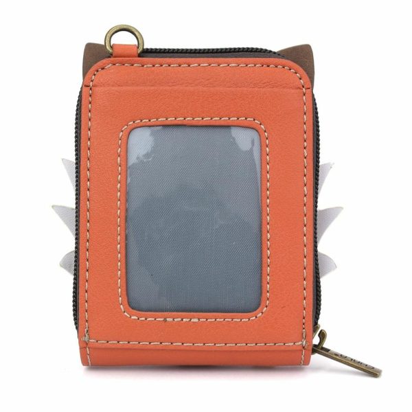 Wallets |  Cute-C – Credit Card Holder / Wallet Wristlet – Fox Wallets Orange Approx