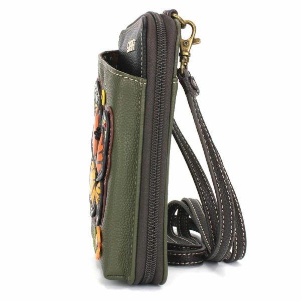 Wallets |  Wallet Xbody – Monarch Butterfly Wallets Olive Approx