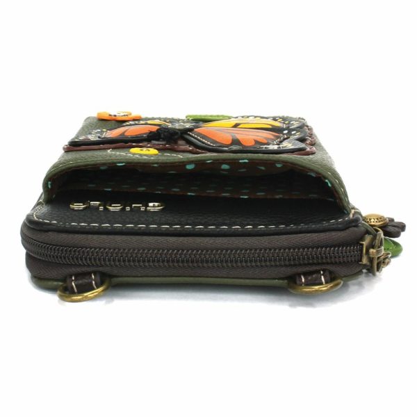 Wallets |  Wallet Xbody – Monarch Butterfly Wallets Olive Approx