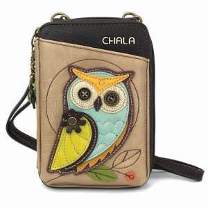 Wallets |  Wallet Xbody – Owl A Wallets Taupe Approx