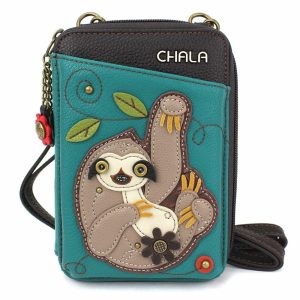 Wallets |  Wallet Xbody – Sloth Wallets Turquoise Approx