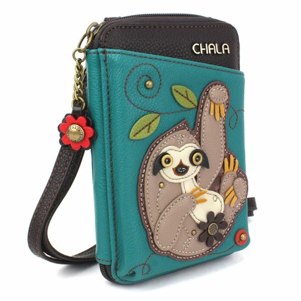 Wallets |  Wallet Xbody – Sloth Wallets Turquoise Approx