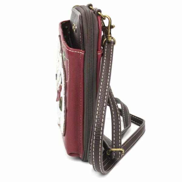 Wallets |  Wallet Xbody – Westie Wallets Maroon Approx